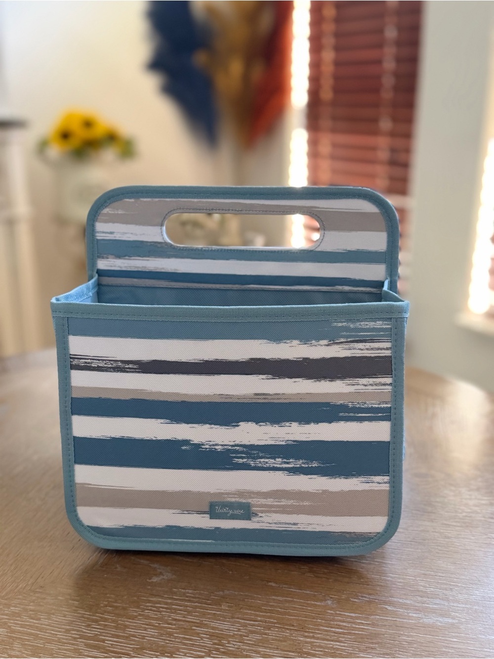 Thirty-One Double Duty Caddy in Brush Strokes
